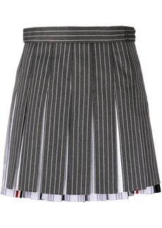 Thom Browne pinstripe-print pleated skirt