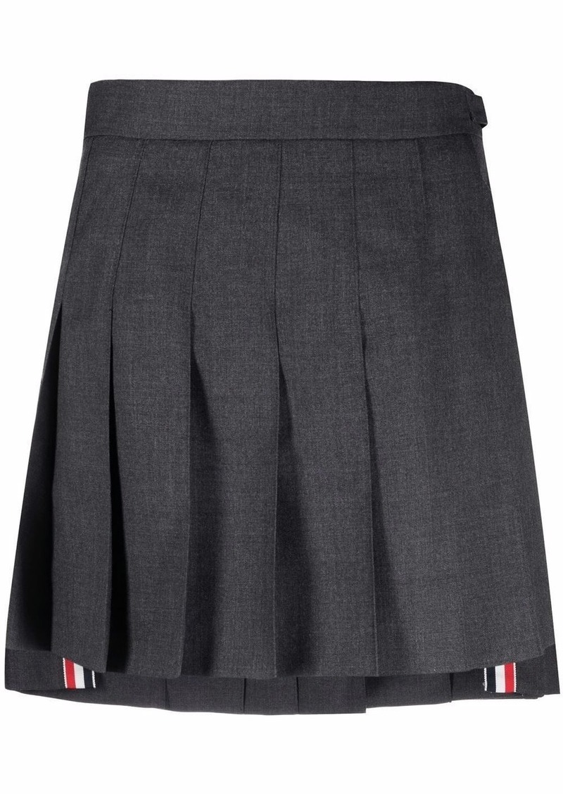 Thom Browne pleated mini skirt