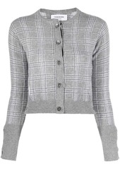 Thom Browne Pow cashmere crew neck cardigan