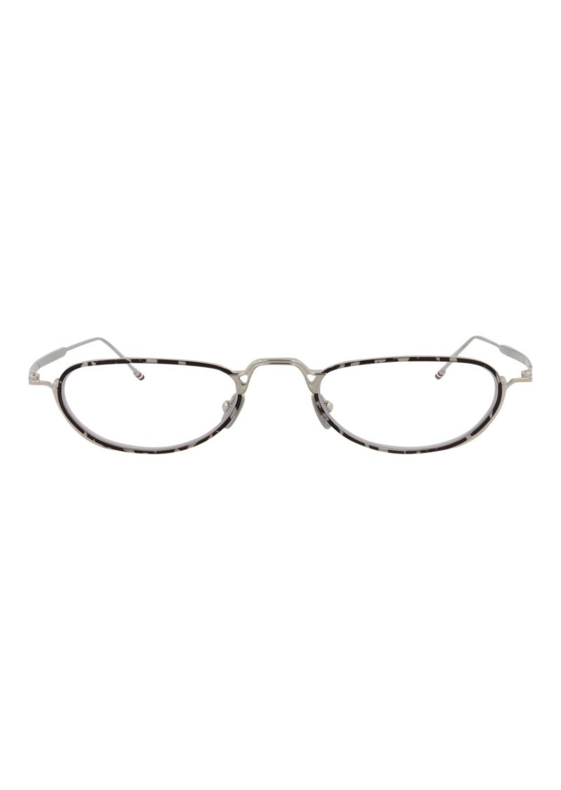 Thom Browne Round-Frame Metal Optical Frames