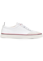 Thom Browne low-top calfskin sneakers