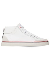 Thom Browne Rubberized Leather High-top Sneakers