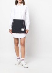 Thom Browne RWB golf mini skirt