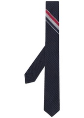 Thom Browne Rwb Seersucker Classic Tie