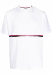 Thom Browne RWB-stripe crew-neck T-shirt