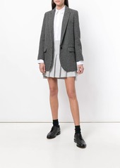 Thom Browne Seersucker pleated mini skirt