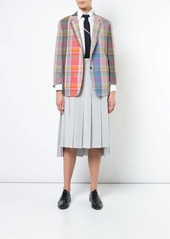 Thom Browne Seersucker Pleated Skirt