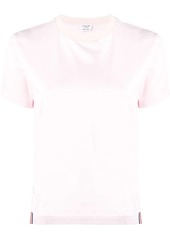 Thom Browne short-sleeve logo-patch T-shirt