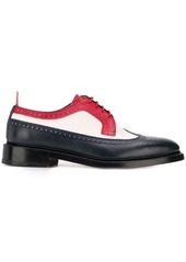 Thom Browne pebbled leather spectator brogues