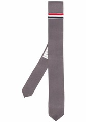 Thom Browne stripe-detailed silk tie