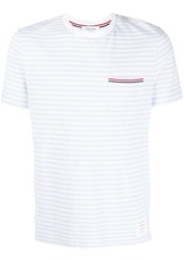 Thom Browne stripe-print cotton shirt