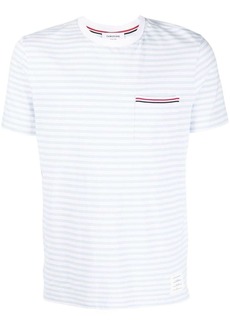 Thom Browne stripe-print cotton shirt