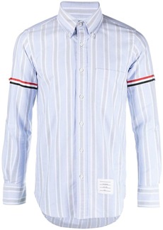 Thom Browne stripe-trim detail shirt