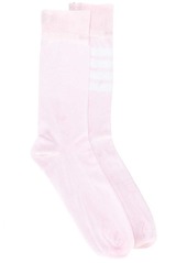 Thom Browne 4-Bar mid-calf cotton socks