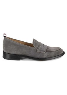 Thom Browne Suede Penny Loafers