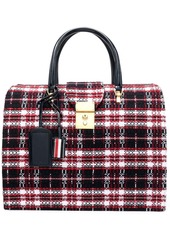 Thom Browne Mr. Thom tartan tweed bag