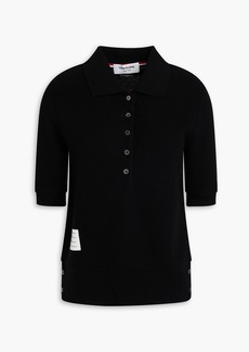 Thom Browne - Cashmere polo sweater - Black - IT 40