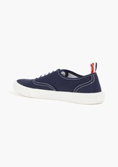 Thom Browne - Heritage canvas sneakers - Blue - EU 36