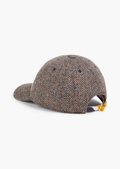 Thom Browne - Herringbone wool-tweed baseball cap - Brown - S