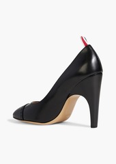 Thom Browne - Laser-cut leather pumps - Black - EU 40