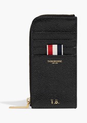 Thom Browne - Pebbled-leather wallet - Black - OneSize