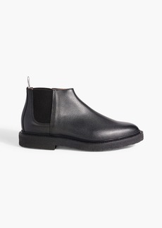Thom Browne - Pebbled-leather Chelsea boots - Black - US 7