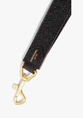Thom Browne - Pebbled-leather keychain - Black - OneSize
