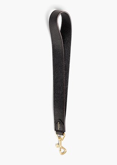 Thom Browne - Pebbled-leather keychain - Black - OneSize