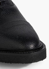 Thom Browne - Pebbled-leather Oxford shoes - Black - US 8