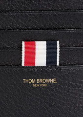 Thom Browne - Pebbled-leather wallet - Black - OneSize