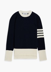 Thom Browne - Striped wool sweater - Blue - IT 36