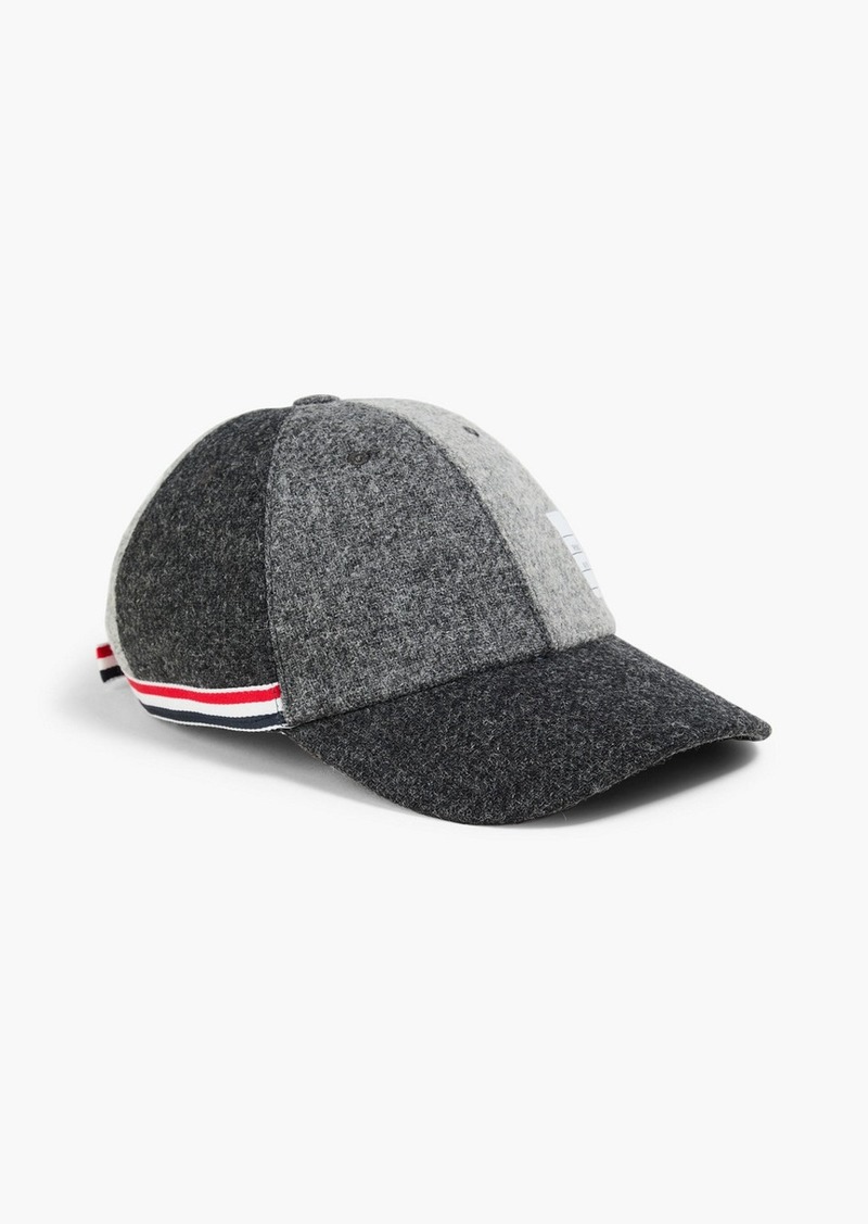 Thom Browne - Wool-felt baseball cap - Gray - L