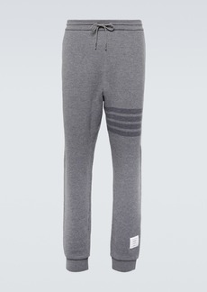 Thom Browne 4-Bar wool-blend sweatpants