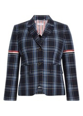 Thom Browne Armband Plaid Blazer