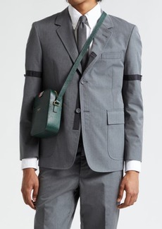 Thom Browne Armband Straight Fit Unstructured Typewriter Cloth Sport Coat