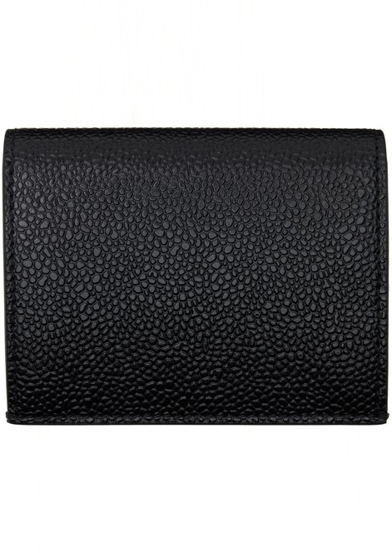 Thom Browne Black Bifold Card Holder