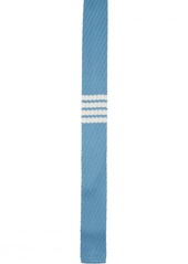 Thom Browne Blue 4-Bar Tie