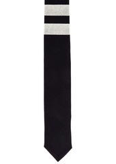 Thom Browne Classic 4 Bar Tie