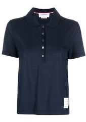 THOM BROWNE Cotton polo shirt