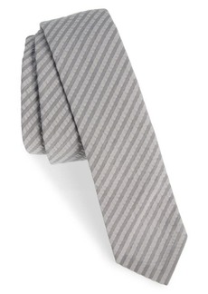 Thom Browne Cotton Seersucker Tie