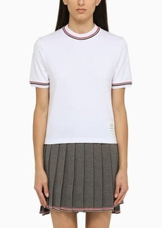 Thom Browne crew-neck T-shirt with patch