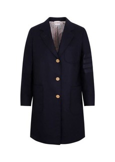 THOM BROWNE  FIT 2 SACK PATCH POCKET OVERCOAT