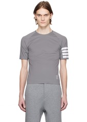 Thom Browne Gray Compression T-Shirt