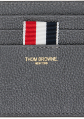Thom Browne Gray Crab Appliqué Card Holder