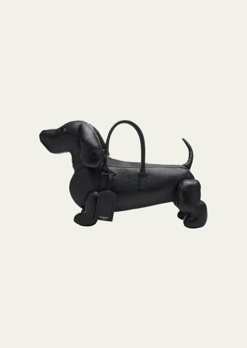 Thom Browne Hector Leather Dog Bag