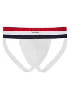 Thom browne jockstrap with tricolor band
