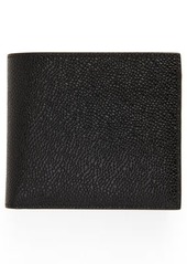 Thom Browne Leather Billfold Wallet in Black at Nordstrom
