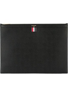 THOM BROWNE Leather document case
