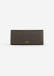 THOM BROWNE LEATHER FOLDING WALLET