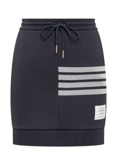 THOM BROWNE Mini Skirt with Stripes